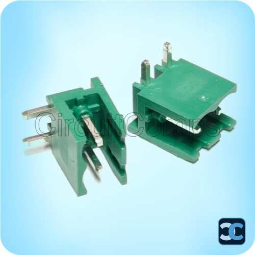 ZB XY2500 2 Pin 5.08mm Right Angle Male Pluggable Terminal